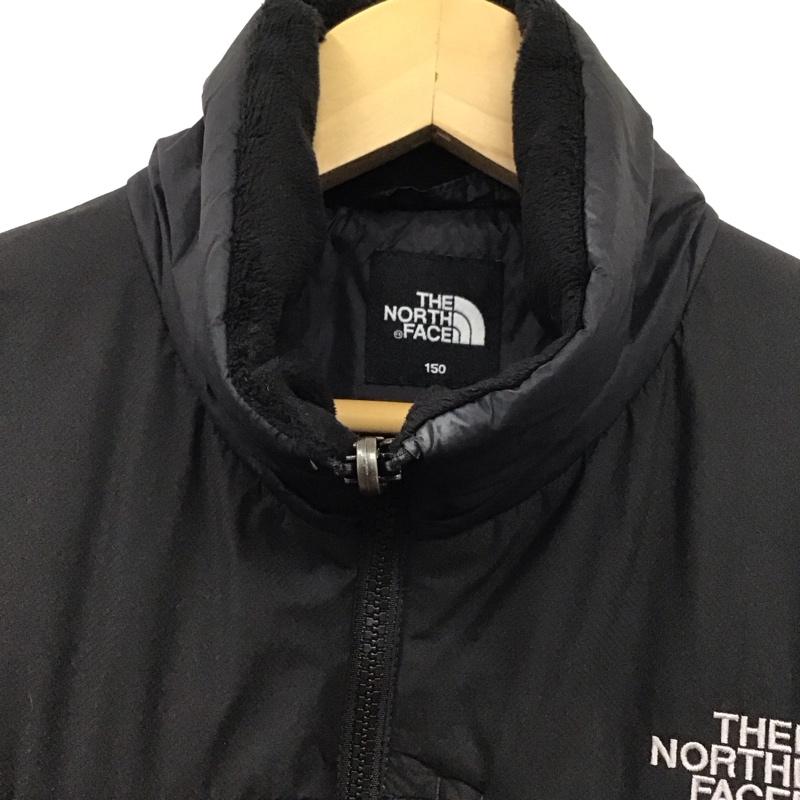 ザノースフェイス THE NORTH FACE ジャケット、上着 ダウンジャケット 150cm 150cm ロゴ、文字 X 無地 黒 / ブラック /  ボーイズ USED 古着 中古 10131557