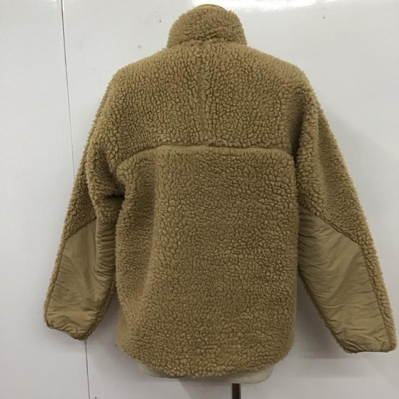 ファーストダウン FIRST DOWN ジャケット、上着 ジャンパー、ブルゾン 193-1550 フリースジャケット ジップアップジャケット アウター M ロゴ、文字 ベージュ / ベージュ /  メンズ USED 古着 中古 10109829