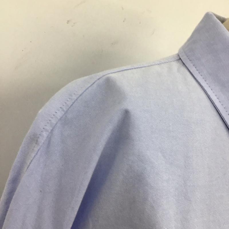 ザラ ZARA シャツ、ブラウス 長袖 L 無地 青 / ブルー /  レディース USED 古着 中古 10122104