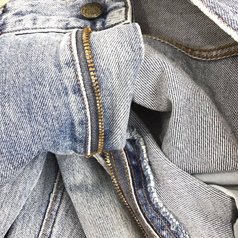 オシュコシュ OSHKOSH パンツ デニム、ジーンズ デニムパンツ ワイドパンツ カジュアルパンツ 32インチ 無地 インディゴ / インディゴ /  メンズ USED 古着 中古 10129274
