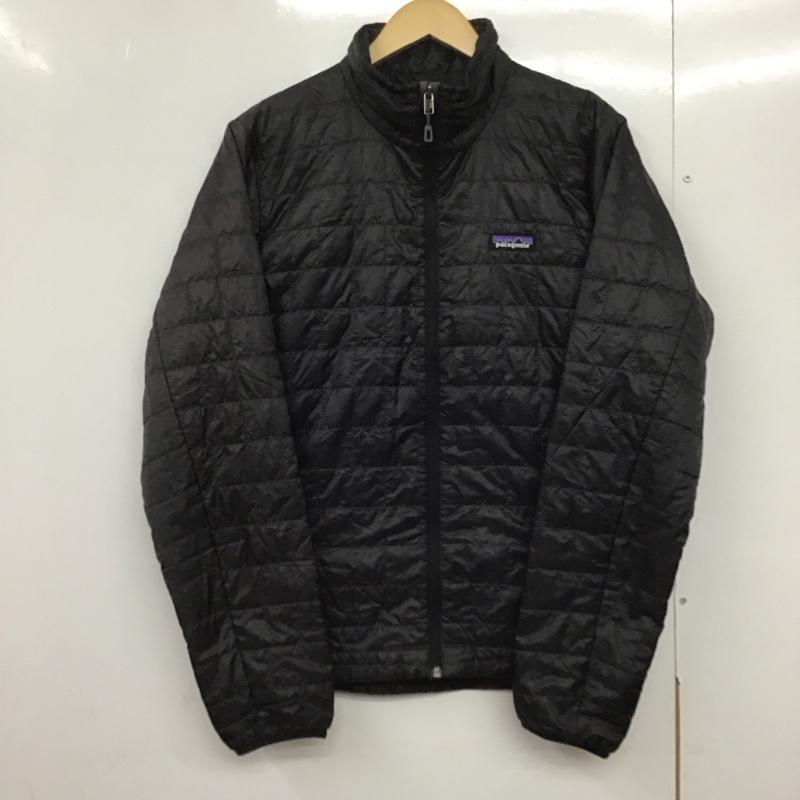 パタゴニア patagonia ジャケット、上着 ジャケット、ブレザー 22FW ナノパフジャケット ジップアップダウンジャケット S ロゴ、文字 黒 / ブラック /  メンズ USED 古着 中古 10143210