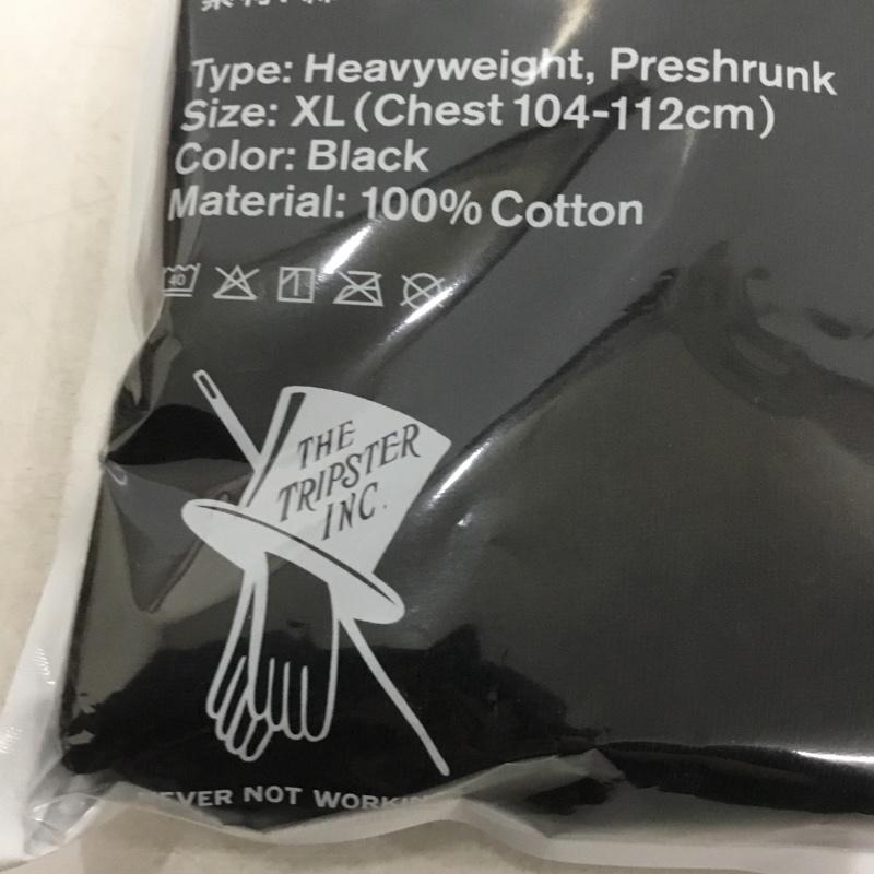 古着 USED Tシャツ 半袖 THE TRIPSTER コンビニエンスウェア ポケットTシャツ 未開封 XL 無地 黒 / ブラック /  メンズ USED 古着 中古 10142725