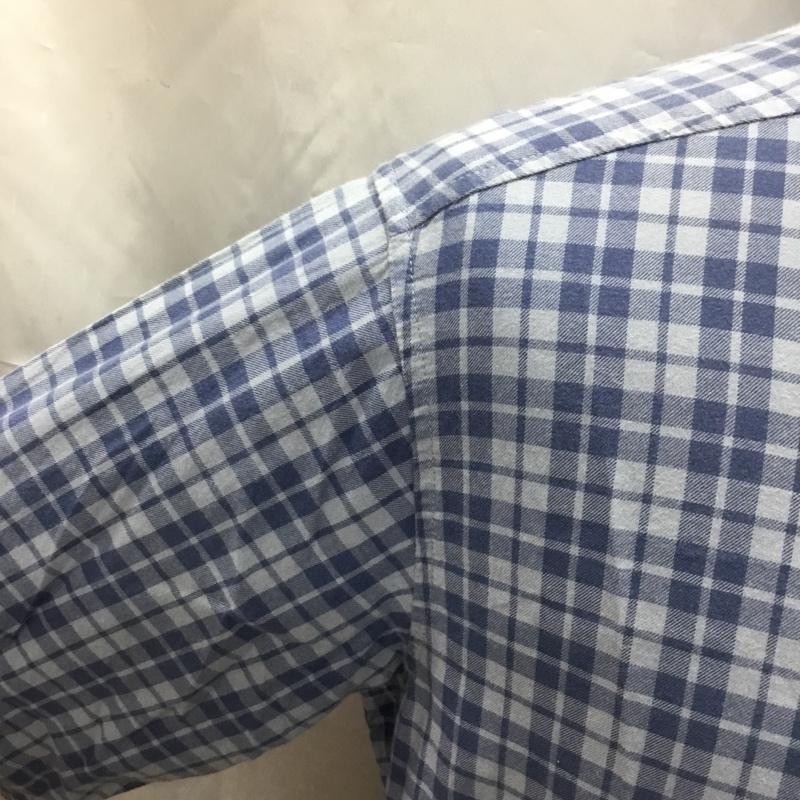 コロンビア Columbia シャツ、ブラウス 長袖 長袖 M チェック 青 / ブルー /  メンズ USED 古着 中古 10108457