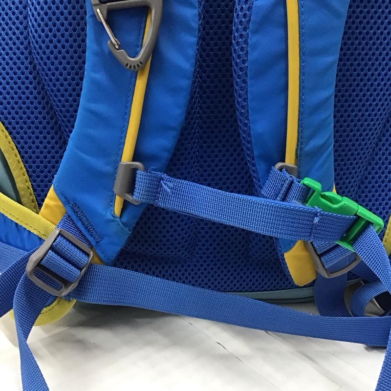 ザノースフェイス THE NORTH FACE バッグ バッグ NMJ71402 SMALL DAY キッズ リュック バックパック ロゴ、文字 青 / ブルー / X 黄 / イエロー /  ボーイズ USED 古着 中古 10116283