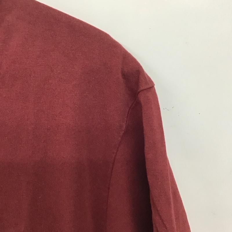 ディーゼル DIESEL Tシャツ 半袖 半袖カットソー プリントTシャツ クルーネックカットソー L プリント えんじ / ワインレッド /  メンズ USED 古着 中古 10134923