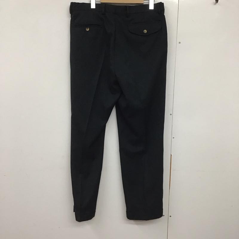 エルエルビーン L.L.Bean パンツ スラックス スラックスパンツ ワイドパンツ センタータックパンツ 90s 34 無地 紺 / ネイビー /  メンズ USED 古着 中古 10141020