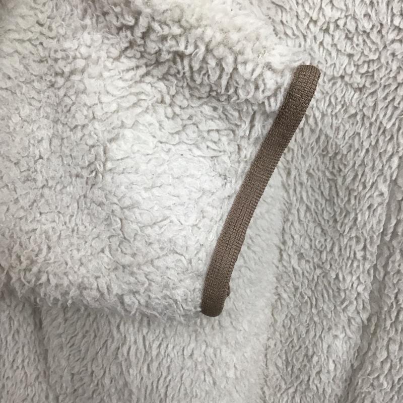 ユニクロ UNIQLO ジャケット、上着 ジャケット、ブレザー 341-443221 WHITEMOUNTAINEERING フリースオーバーサイズプルオーバー S 無地 白 / ホワイト /  メンズ USED 古着 中古 10130811