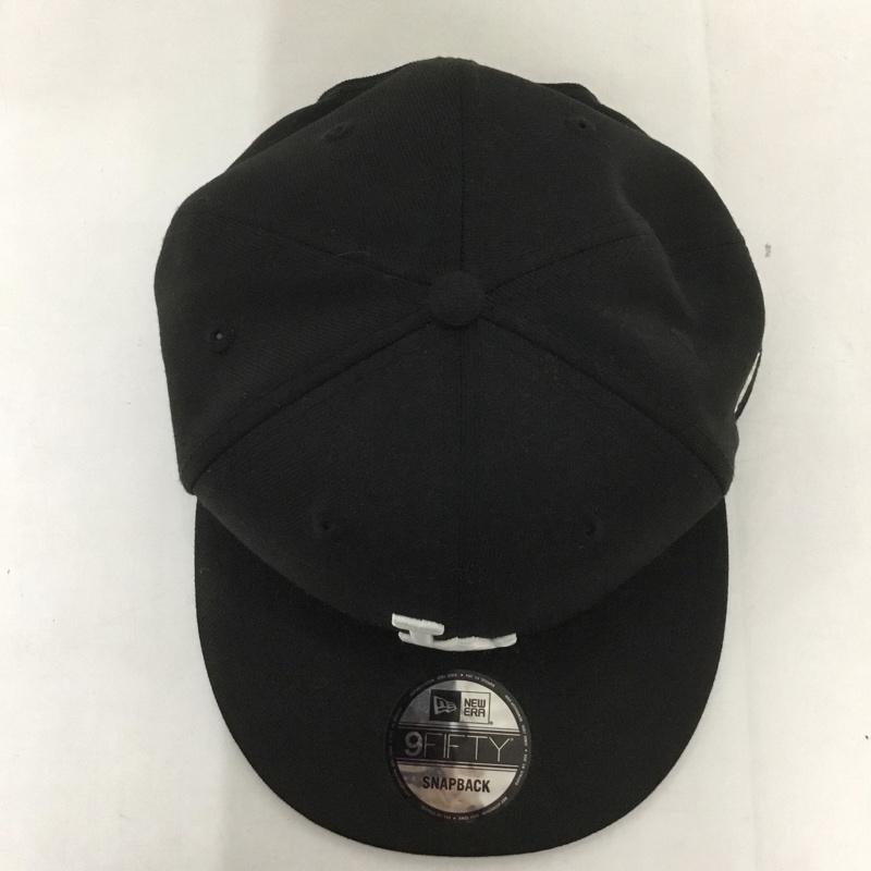 ニューエラ NEW ERA 帽子 キャップ LA ロサンゼルス ドジャース メジャーリーグ 9FIFTY ロゴ、文字 黒 / ブラック /  メンズ USED 古着 中古 10128824