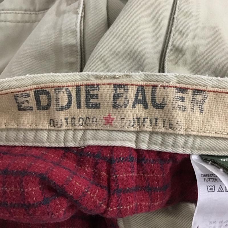 エディーバウアー Eddie Bauer パンツ ワークパンツ、ペインターパンツ ワークパンツ ワイドパンツ カジュアルパンツ カーゴパンツ 35インチ 無地 ベージュ / ベージュ /  メンズ USED 古着 中古 10141019