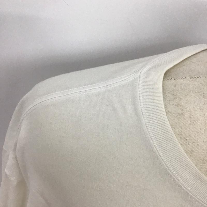 エクストララージ XLARGE カットソー 長袖 長袖カットソー クルーネックカットソー プリントカットソー XL ロゴ、文字 白 / ホワイト /  メンズ USED 古着 中古 10126633