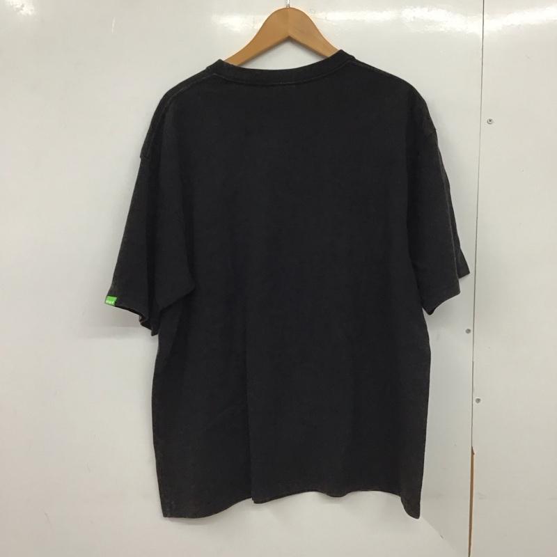 ハフ HUF Tシャツ 半袖 半袖カットソー プリントTシャツ クルーネックカットソー 無地 ダークグレー / ダークグレー /  メンズ USED 古着 中古 10150621