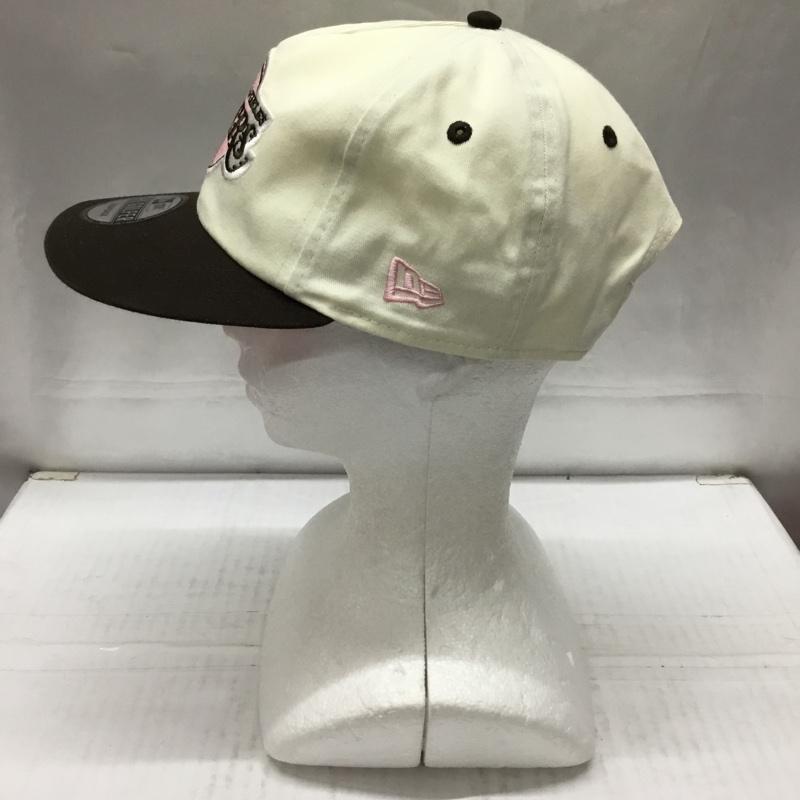 ニューエラ NEW ERA 帽子 キャップ Los Angeles Lakers NBA ロゴ、文字 アイボリー / アイボリー / X ダークブラウン / ダークブラウン /  メンズ USED 古着 中古 10109751