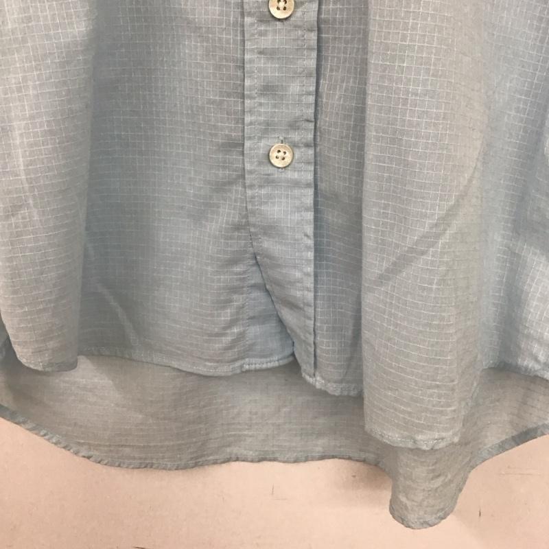 アベイシングエイプ A BATHING APE シャツ、ブラウス 半袖 XS 無地 水色 / ライトブルー /  レディース USED 古着 中古 10139925