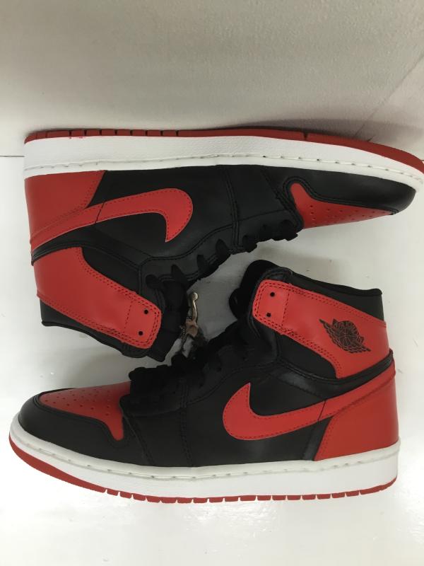 ナイキ NIKE スニーカー スニーカー 136066 061 AIR JORDAN 1 RETRO 00s ナイキ 27.0cm ロゴ、文字 赤 / レッド /  メンズ USED 古着 中古 10110111
