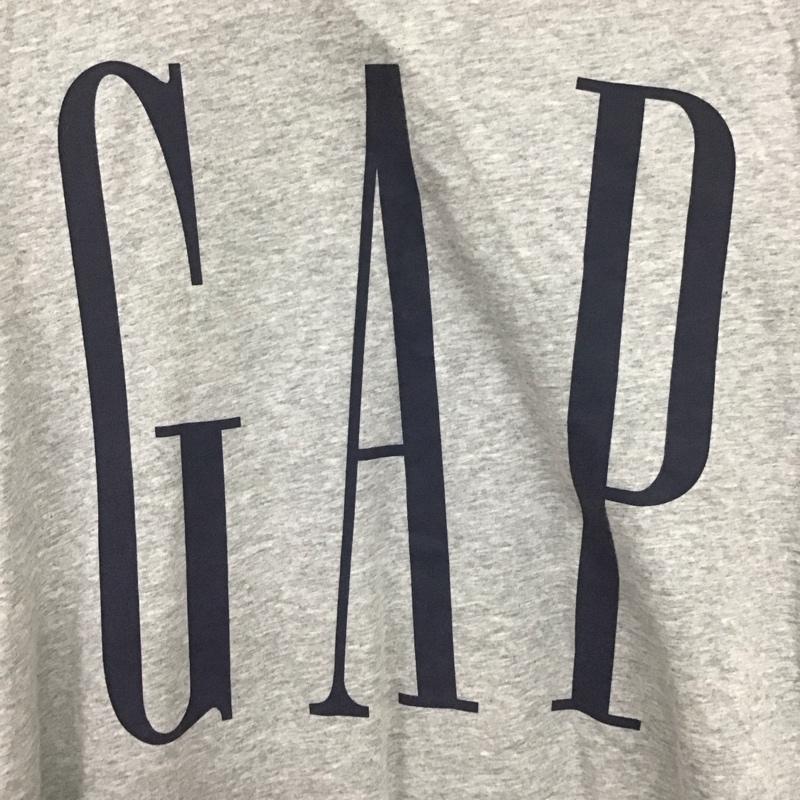 ギャップ GAP Tシャツ 半袖 半袖カットソー プリントTシャツ クルーネックカットソー M プリント 灰 / グレー /  メンズ USED 古着 中古 10132795