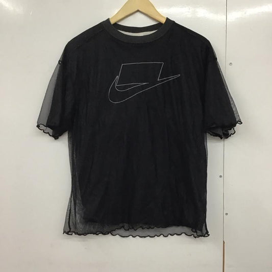 ナイキ NIKE Tシャツ 半袖 dd4530-010 NSWチュールS/Sトップ 半袖カットソー emmi S ロゴ、文字 黒 / ブラック /  レディース USED 古着 中古 10142679