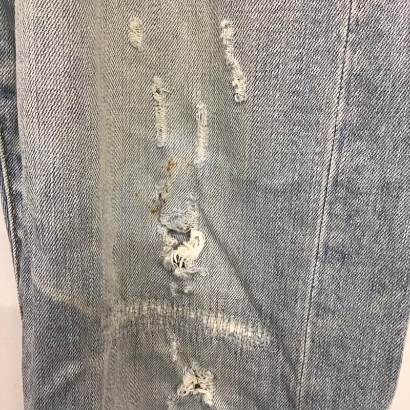 ロンハーマン Ron Herman パンツ デニム、ジーンズ デニムパンツ スリムパンツ ストレッチパンツ ダメージジーンズ 30インチ ダメージ加工 インディゴ / インディゴ /  メンズ USED 古着 中古 10117557