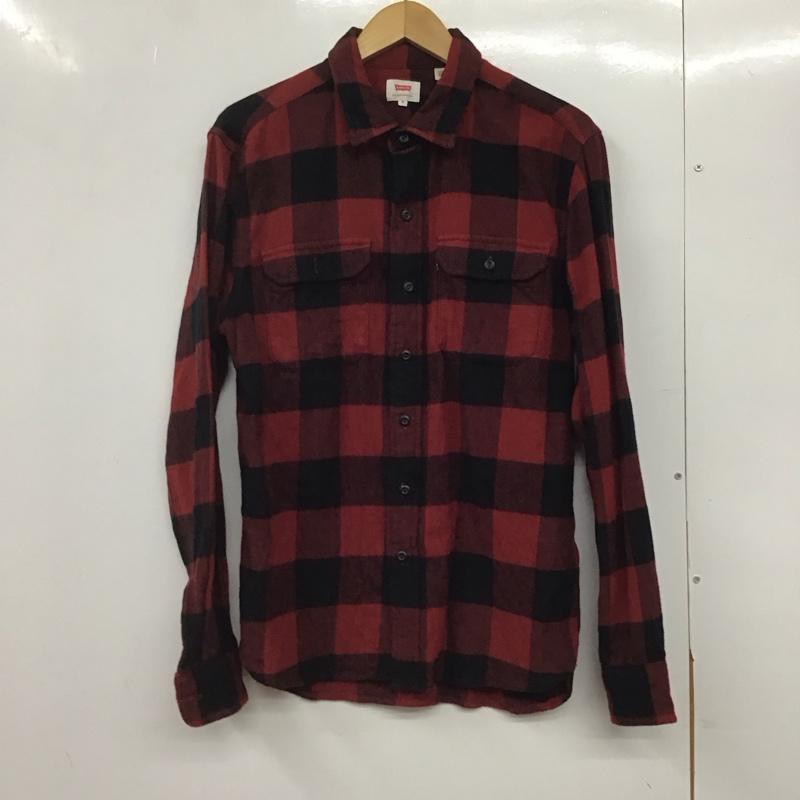リーバイス Levi s シャツ、ブラウス 長袖 長袖シャツ チェックシャツ カラーシャツ M チェック マルチカラー / マルチカラー /  メンズ USED 古着 中古 10145541