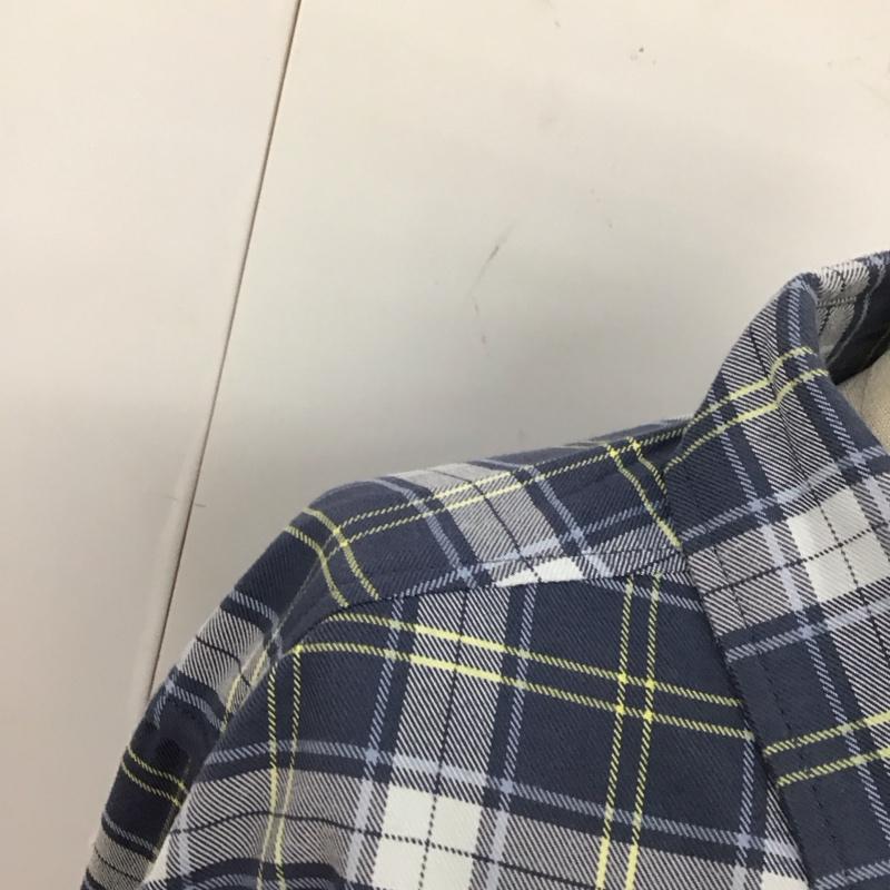 モンベル mont-bell シャツ、ブラウス 長袖 長袖シャツ カラーシャツ ポケットシャツ 長袖カットソー チェックシャツ L チェック マルチカラー / マルチカラー /  メンズ USED 古着 中古 10114495