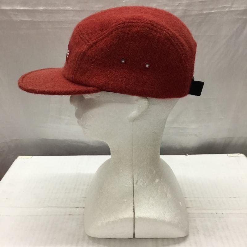 シュプリーム Supreme 帽子 キャップ HARRIS TWEED Camp Cap ボックスロゴ ロゴ、文字 赤 / レッド /  メンズ USED 古着 中古 10117620