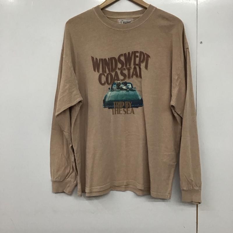 ディスコート Discoat カットソー 長袖 長袖カットソー プリントカットソー クルーネック FREE プリント マルチカラー / マルチカラー /  レディース USED 古着 中古 10142456