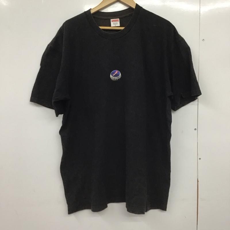 シュプリーム Supreme Tシャツ 半袖 BottleCapTee 2018FW プリントTシャツ XL ロゴ、文字 ダークグレー / ダークグレー /  メンズ USED 古着 中古 10148925