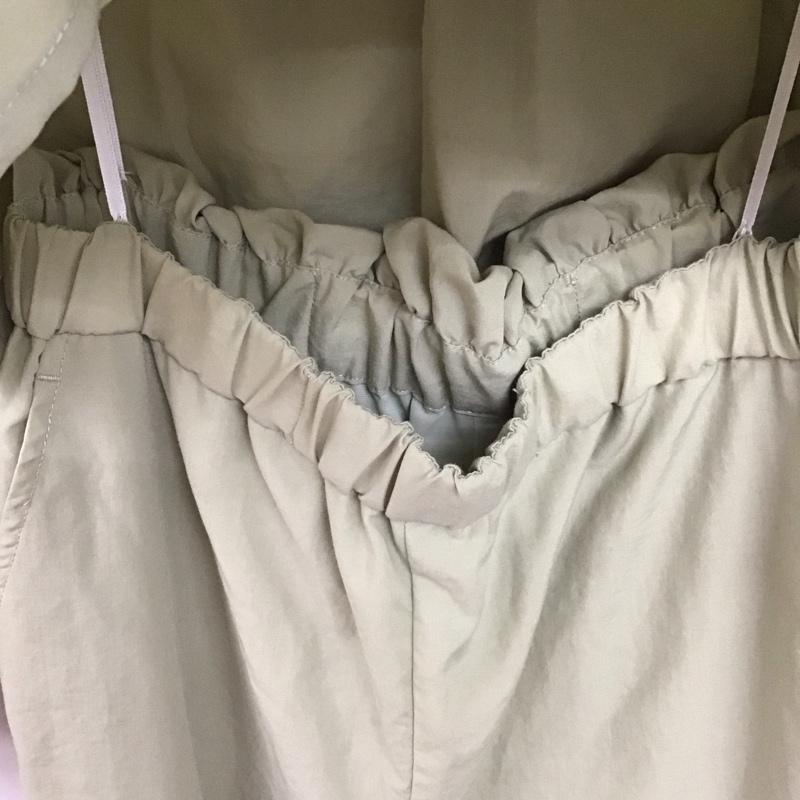 ミラオーウェン Mila Owen ワンピース・ドレス・オールインワン ワンピース・ドレス・オールインワン オールインワン 長袖シャツ ワイドパンツ 0 無地 薄緑 / ライトグリーン /  レディース USED 古着 中古 10147094