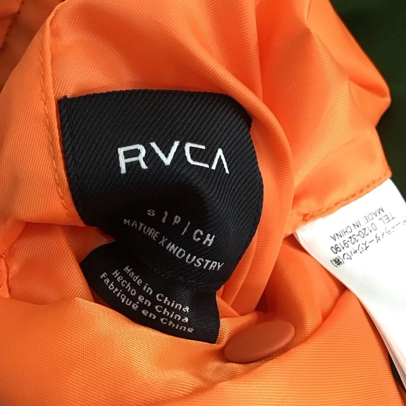 ルーカ RVCA ジャケット、上着 ジャケット、ブレザー bb042766 フライトジャケット ジップアップジャケット アウター S 無地 カーキ / カーキ /  メンズ USED 古着 中古 10130593