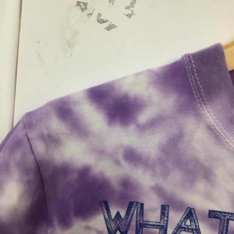 ソフト・マシーン SOFTMACHINE Tシャツ 半袖 半袖カットソー プリントTシャツ クルーネックカットソー M プリント 紫 / パープル /  メンズ USED 古着 中古 10128775