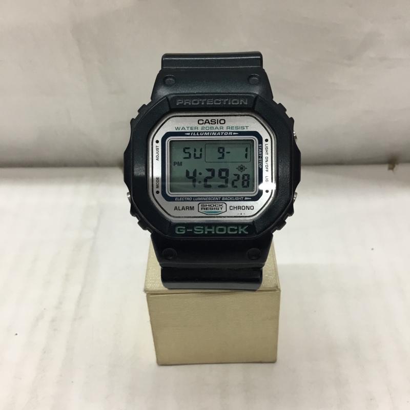 ジーショック G-SHOCK 腕時計 デジタル DW-5600 ロゴ、文字 緑 / グリーン /  メンズ USED 古着 中古 10117587