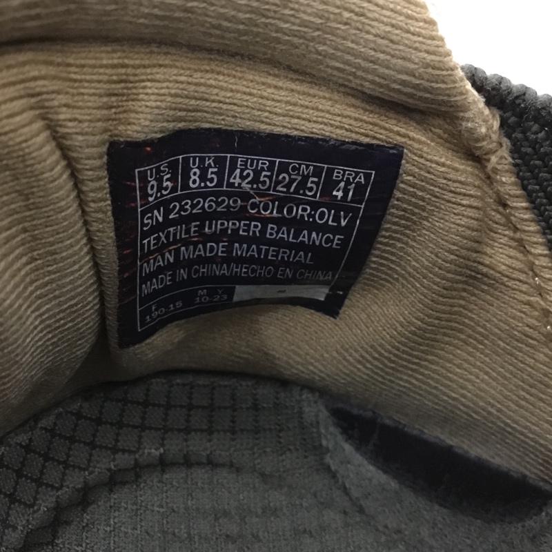 スケッチャーズ SKECHERS スリッポン スリッポン SN232629 VAPOR FOAM COVERT 27.5cm スニーカー 27.5cm ロゴ、文字 カーキ / カーキ /  メンズ USED 古着 中古 10150217