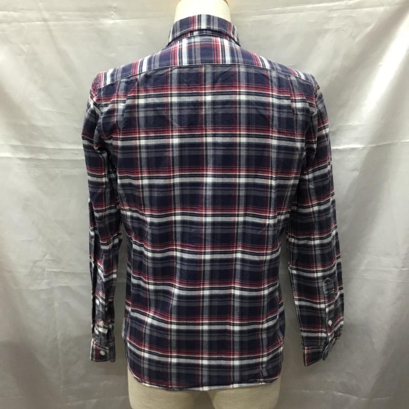 ザ ショップ ティーケー THE SHOP TK シャツ、ブラウス 長袖 長袖シャツ カラーシャツ ポケットシャツ 長袖カットソー チェックシャツ S チェック マルチカラー / マルチカラー /  メンズ USED 古着 中古 10116160
