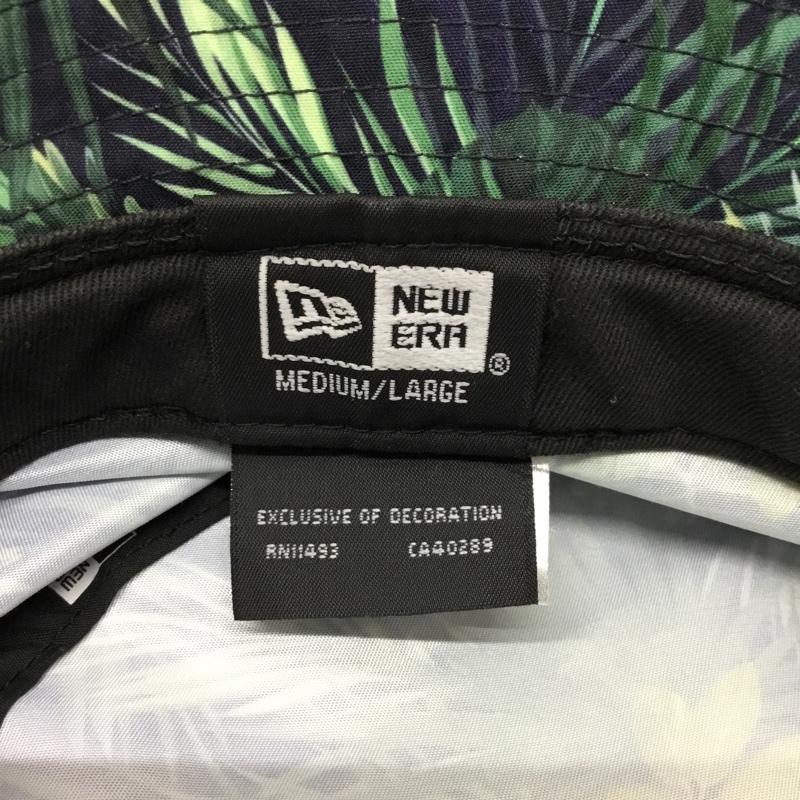 ニューエラ NEW ERA 帽子 ハット バケットハット ボタニカルプリント 総柄 マルチカラー / マルチカラー /  メンズ USED 古着 中古 10121502