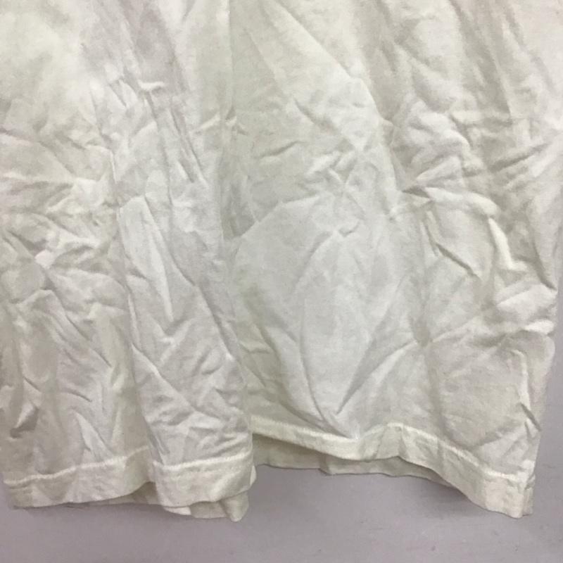 ナイキ NIKE Tシャツ 半袖 半袖カットソー プリントTシャツ クルーネックカットソー M プリント 白 / ホワイト /  メンズ USED 古着 中古 10149510