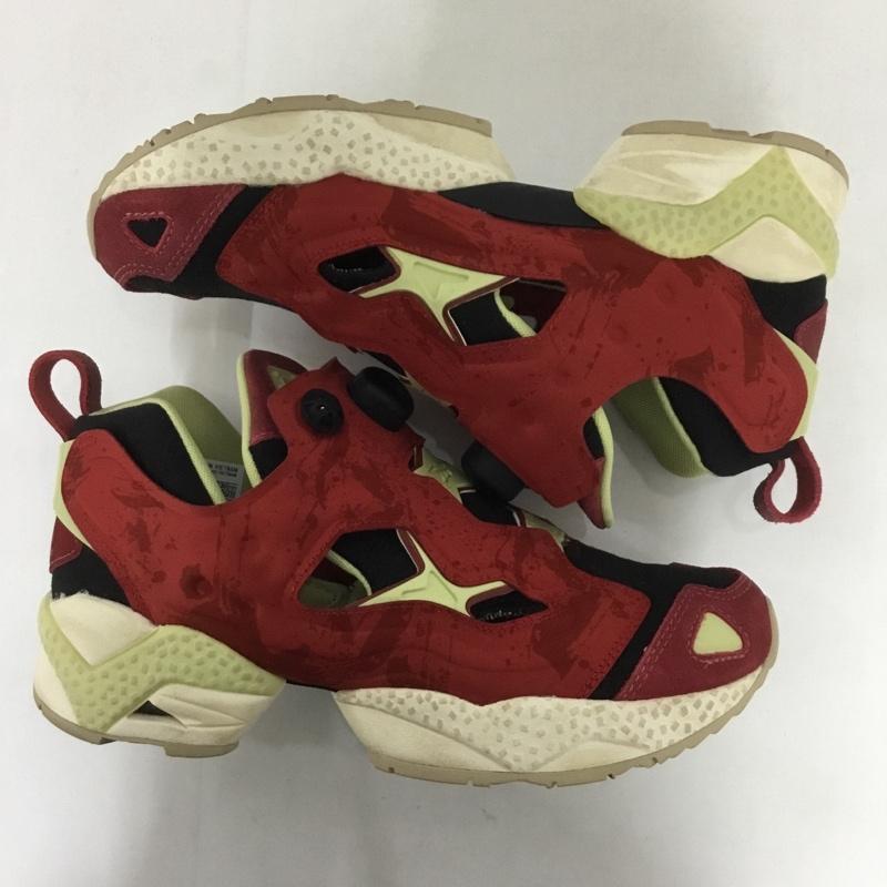 リーボック Reebok スニーカー スニーカー GZ9541 INSTAPUMP FURY 95 ストリートファイター ザンギエフ 25cm 箱有 25.0cm ロゴ、文字 黒 / ブラック / X 赤 / レッド /  メンズ USED 古着 中古 10124606