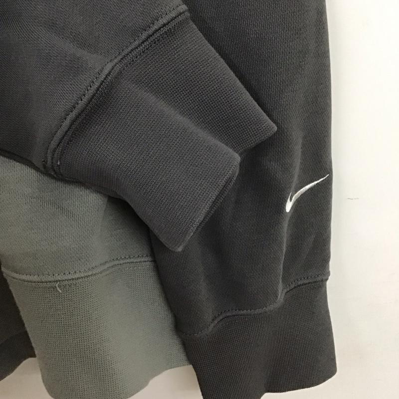 ナイキ NIKE トレーナー 長袖 db4960-073 長袖スウェット クルーネック L ロゴ、文字 灰 / グレー /  メンズ USED 古着 中古 10129265