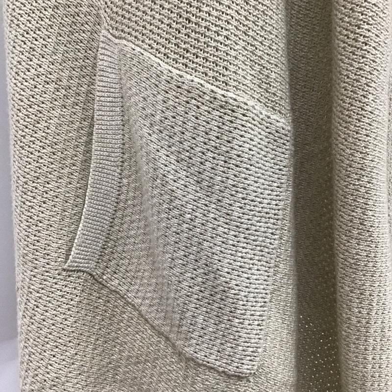 バナナリパブリック BANANA REPUBLIC ベスト ベスト ジレ ロング丈 XS 無地 ベージュ / ベージュ /  レディース USED 古着 中古 10115420