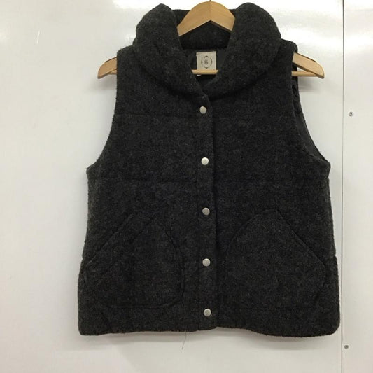 サマンサモスモス Samansa Mos2 ベスト ベスト 1302165 中綿 FREE 無地 チャコールグレー / チャコールグレー /  レディース USED 古着 中古 10143832