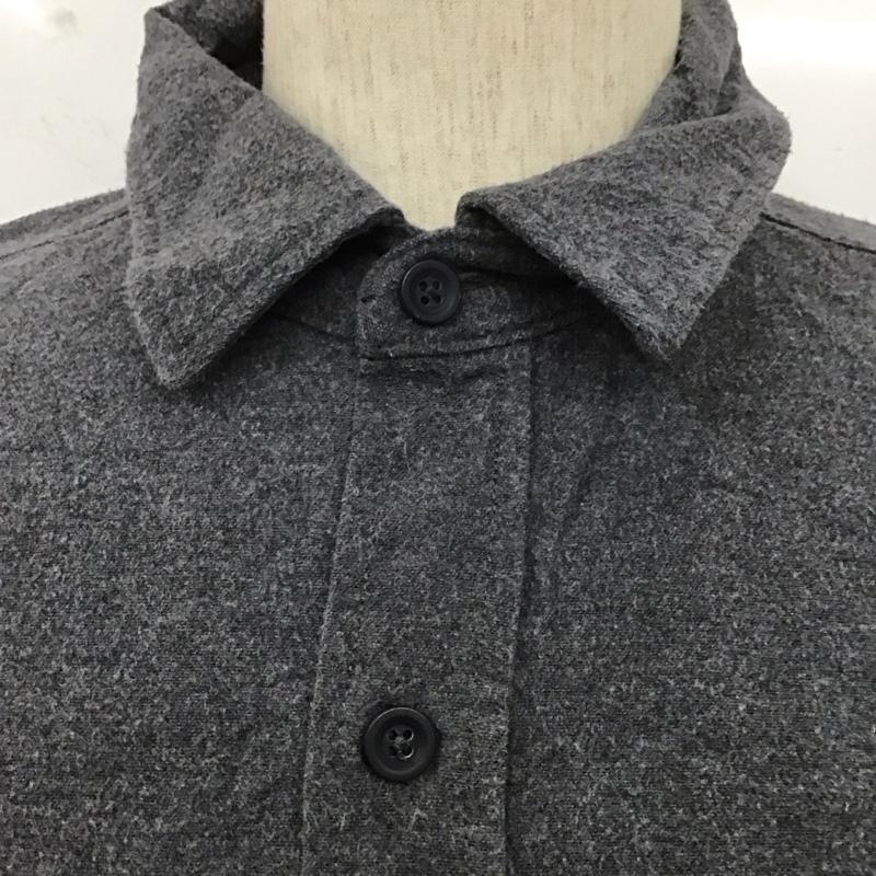 エルエルビーン L.L.Bean シャツ、ブラウス 長袖 L 無地 チャコールグレー / チャコールグレー /  メンズ USED 古着 中古 10106668