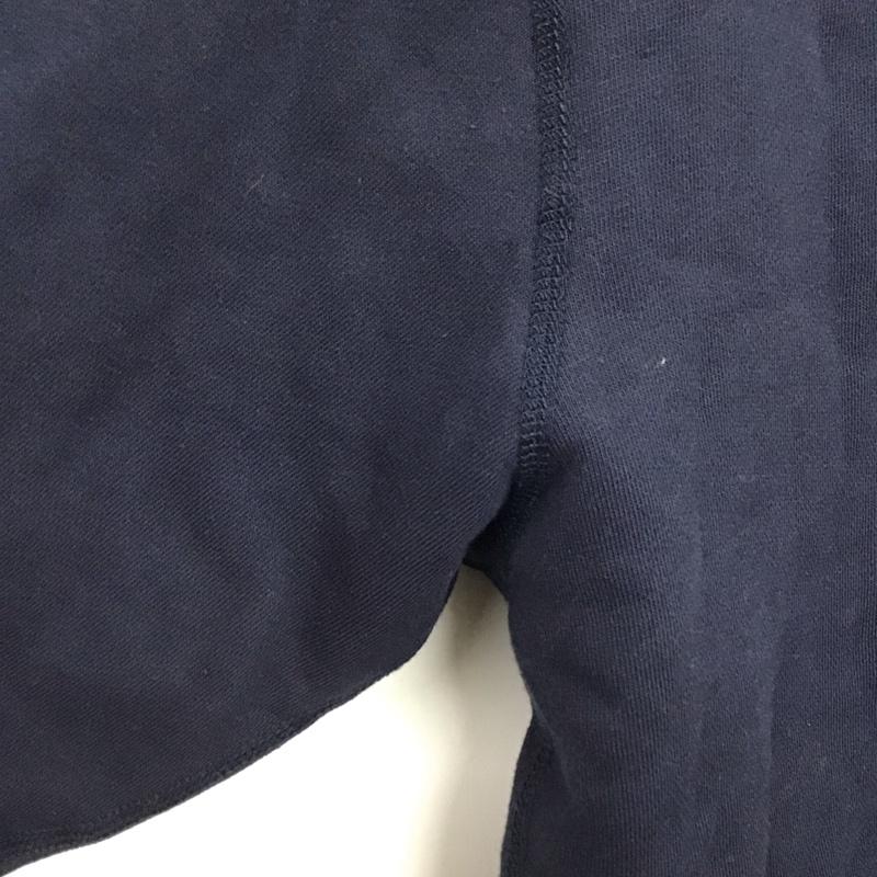 ポロバイラルフローレン Polo by RALPH LAUREN パーカー 長袖 長袖パーカー プルオーバーパーカー スウェット M ロゴ、文字 紺 / ネイビー /  メンズ USED 古着 中古 10143491