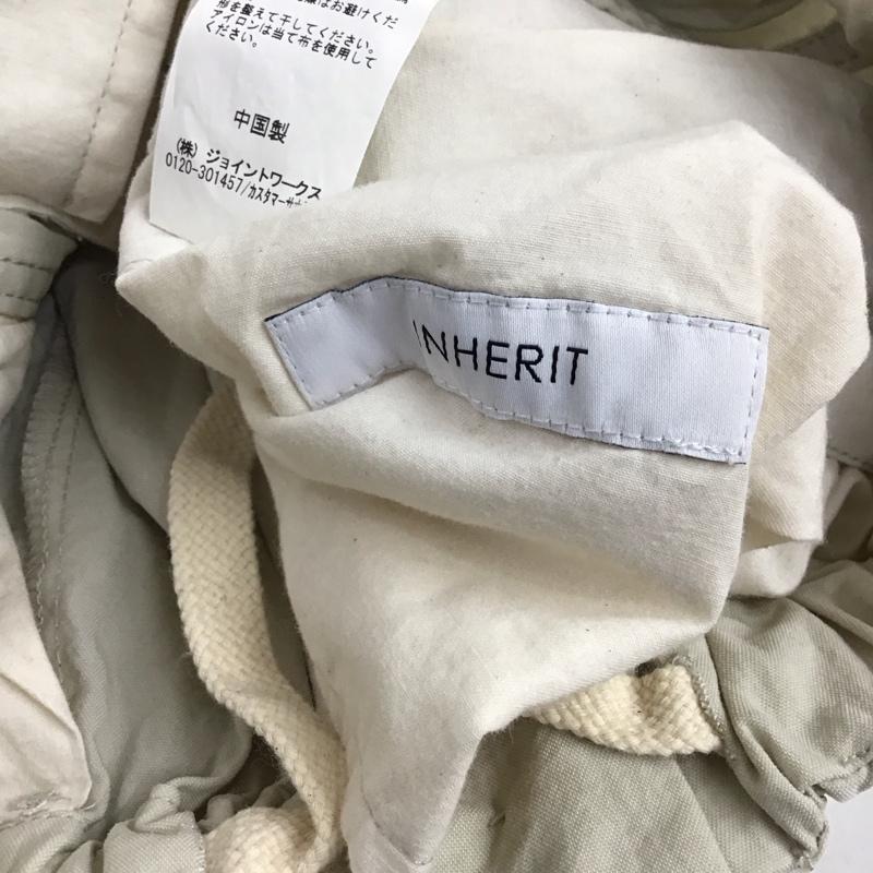 インヘリット INHERIT ボトムス ボトムス 21030720600210 NYオックス6ポケット ブカパンツ カーゴパンツ ナイロン L 無地 アイボリー / アイボリー /  メンズ USED 古着 中古 10122165