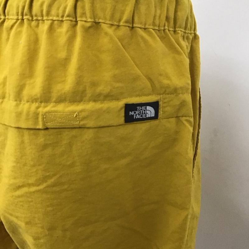 ザノースフェイス THE NORTH FACE パンツ ショートパンツ nbw41741 カーゴショートパンツ クラスファイブカーゴショーツ ハーフパンツ L ロゴ、文字 黄 / イエロー /  レディース USED 古着 中古 10112186