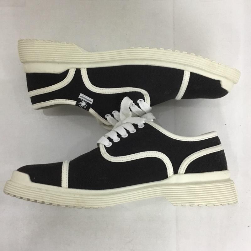 ジーユー GU スニーカー スニーカー 333538 MIHARA YASUHIRO 28cm 28.0cm ロゴ、文字 黒 / ブラック / X 白 / ホワイト /  メンズ USED 古着 中古 10143016