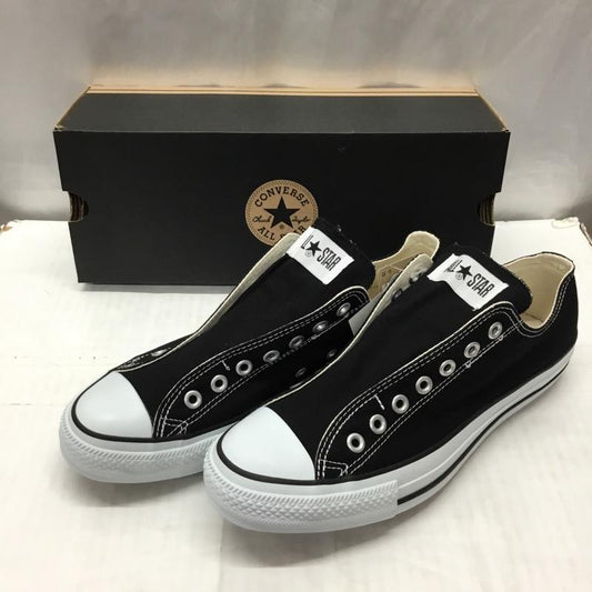 コンバース CONVERSE スニーカー スニーカー 1C238 ALL STAR SLIP III OX スリッポン 28cm 箱有 28.0cm ロゴ、文字 黒 / ブラック /  メンズ USED 古着 中古 10121861