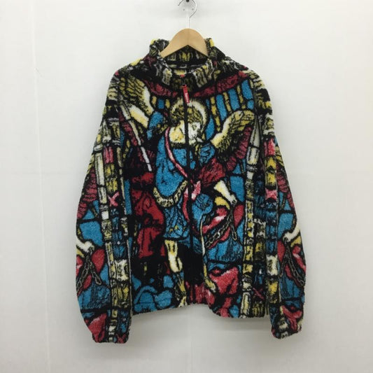 シュプリーム Supreme ジャケット、上着 ジャケット、ブレザー SUPREME　Saint Michael 21SS フリースジャケット XL 総柄 赤 / レッド / X 青 / ブルー / X 黄 / イエロー /  メンズ USED 古着 中古 10119707