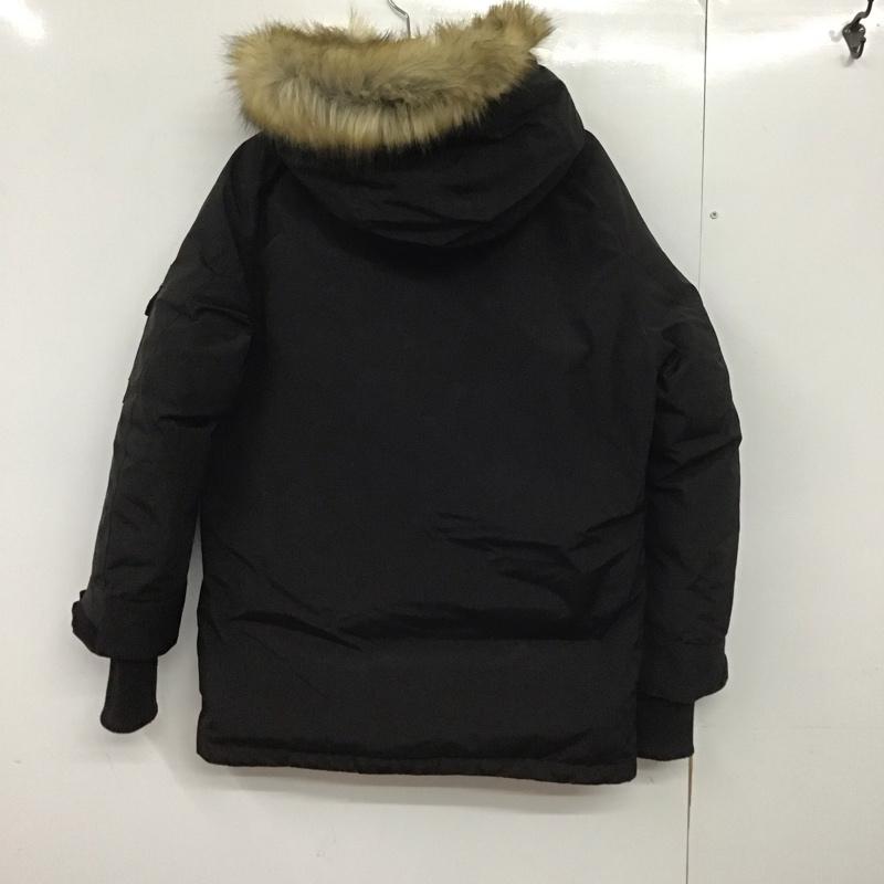 ショットブロス SCHOTT BROS. ジャケット、上着 ジャンパー、ブルゾン ジップアップジャケット ナイロンジャケット アウター M ロゴ、文字 黒 / ブラック /  メンズ USED 古着 中古 10139674