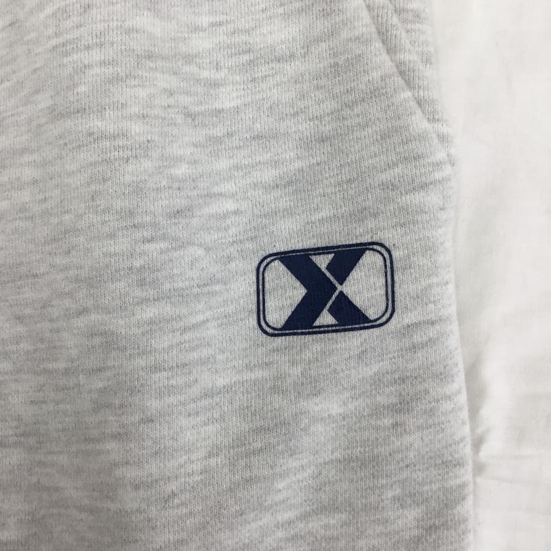 エックスガール X-girl スカート ロングスカート 105222032001 MERMAID SWEAT SKIRT S ロゴ、文字 灰 / グレー / X 白 / ホワイト / X 紺 / ネイビー /  レディース USED 古着 中古 10130219