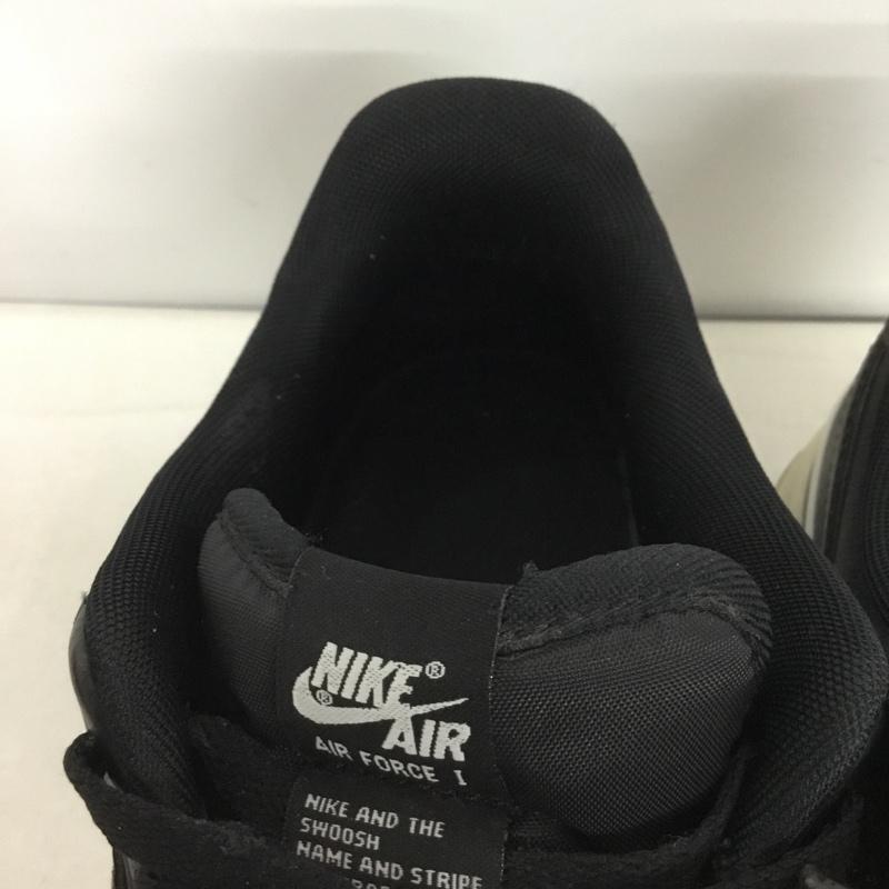 ナイキ NIKE スニーカー スニーカー CJ1379-001 AIR FORCE 1 07 LV8 3 27cm 27.0cm ロゴ、文字 黒 / ブラック / X 白 / ホワイト /  メンズ USED 古着 中古 10136468