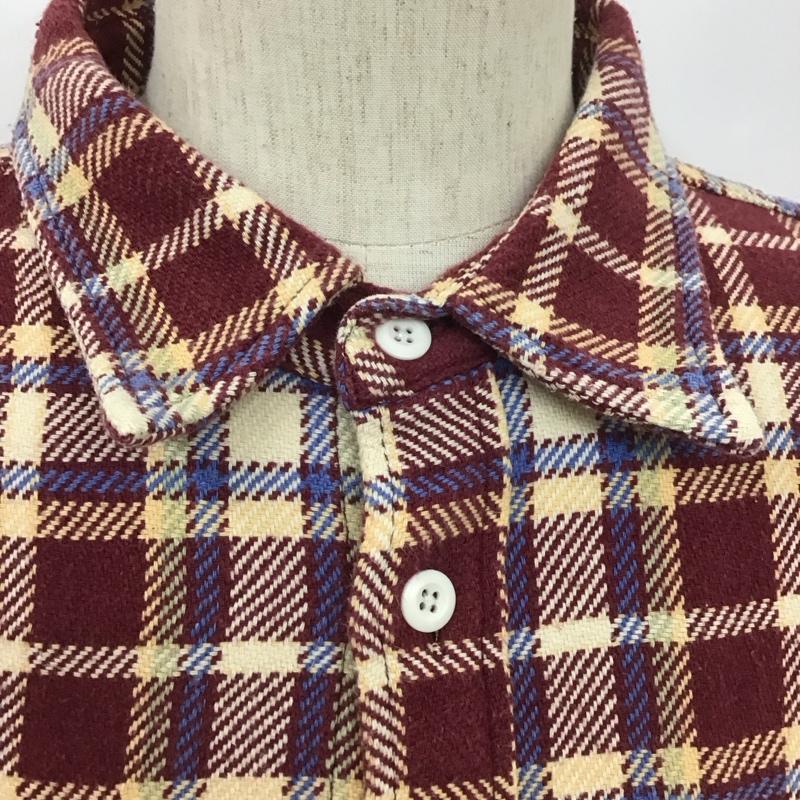 ファイブブラザー FIVE BROTHER シャツ、ブラウス 長袖 長袖シャツ カラーシャツ ポケットシャツ ネルシャツ チェックシャツ L チェック マルチカラー / マルチカラー /  メンズ USED 古着 中古 10109836