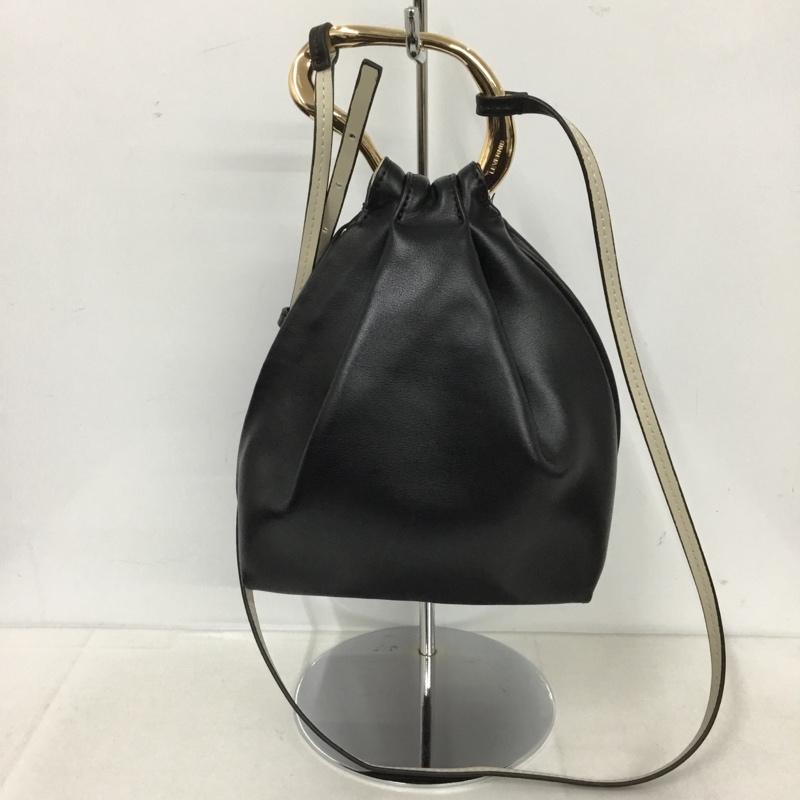 ル・ベルニ Le Vernis ショルダーバッグ ショルダーバッグ BEAUTY&YOUTH 無地 黒 / ブラック / X 金 / ゴールド /  レディース USED 古着 中古 10142814